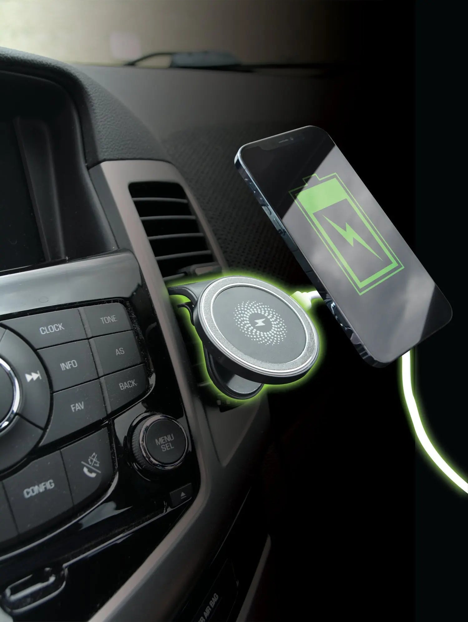 MagSafe® Phone Mount with Wireless Charging and Vent Clip - 4 Pieces Per Retail Ready Display 22715 GADGET GEAR