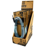 Canvas Auxiliary Cable 7FT - 6 Pieces Per Retail Ready Display 22744 GADGET GEAR