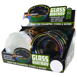 Round Glass Ashtray - 6 Pieces Per Retail Ready Display 22787 SMOKEZILLA