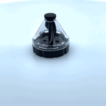 Plastic 5 Piece Funnel Grinder - 12 Pieces Per Retail Ready Display 22805 SMOKEZILLA