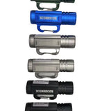 LED Flashlight with Carabiner - 6 Pieces Per Retail Ready Display  22816 ROUGHNECK