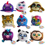 10 oz Kids Cup with Straw and Plush Assortment Floor Display - 36 Pieces Per Retail Ready Display  88364 KIPP BROTHERS