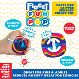 Fidget Squeeze Pop Toy - 24 Pieces Per Display 22828 KIPP BROTHERS