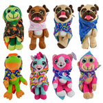 Blanket Plush Assortment Bin Floor Display - 24 Pieces Per Retail Ready Display 88366 KIPP BROTHERS