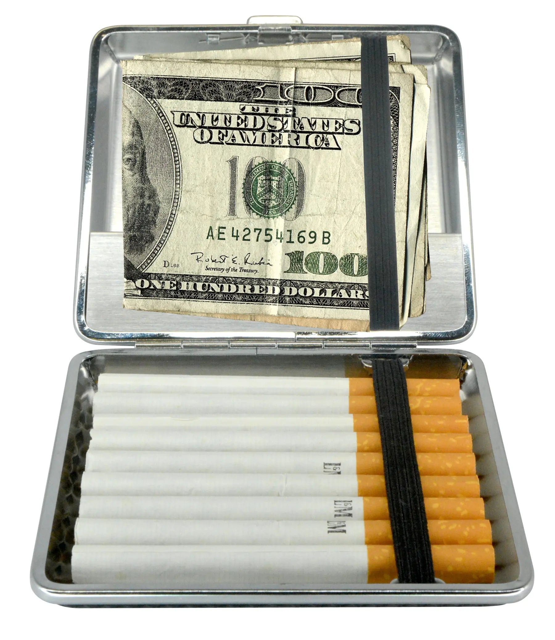Cigarette Case with USB Coil Lighter - 6 Pieces Per Retail Ready Display 22833 SMOKEZILLA