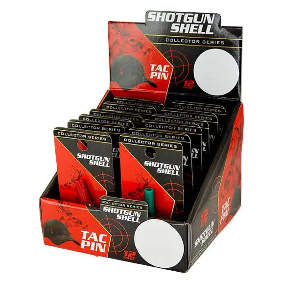 Shotgun Shell Hat Pin - 12 Pieces Per Retail Ready Display 22834 NOVELTY INC