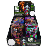 Full Print Butt Bucket Ashtray with LED Light - 6 Pieces Per Retail Ready Display 22843 SMOKEZILLA