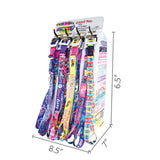 Keychain Lanyard with Detachable Clip - 12 Pieces Per Retail Ready Display 22848 NOVELTY INC