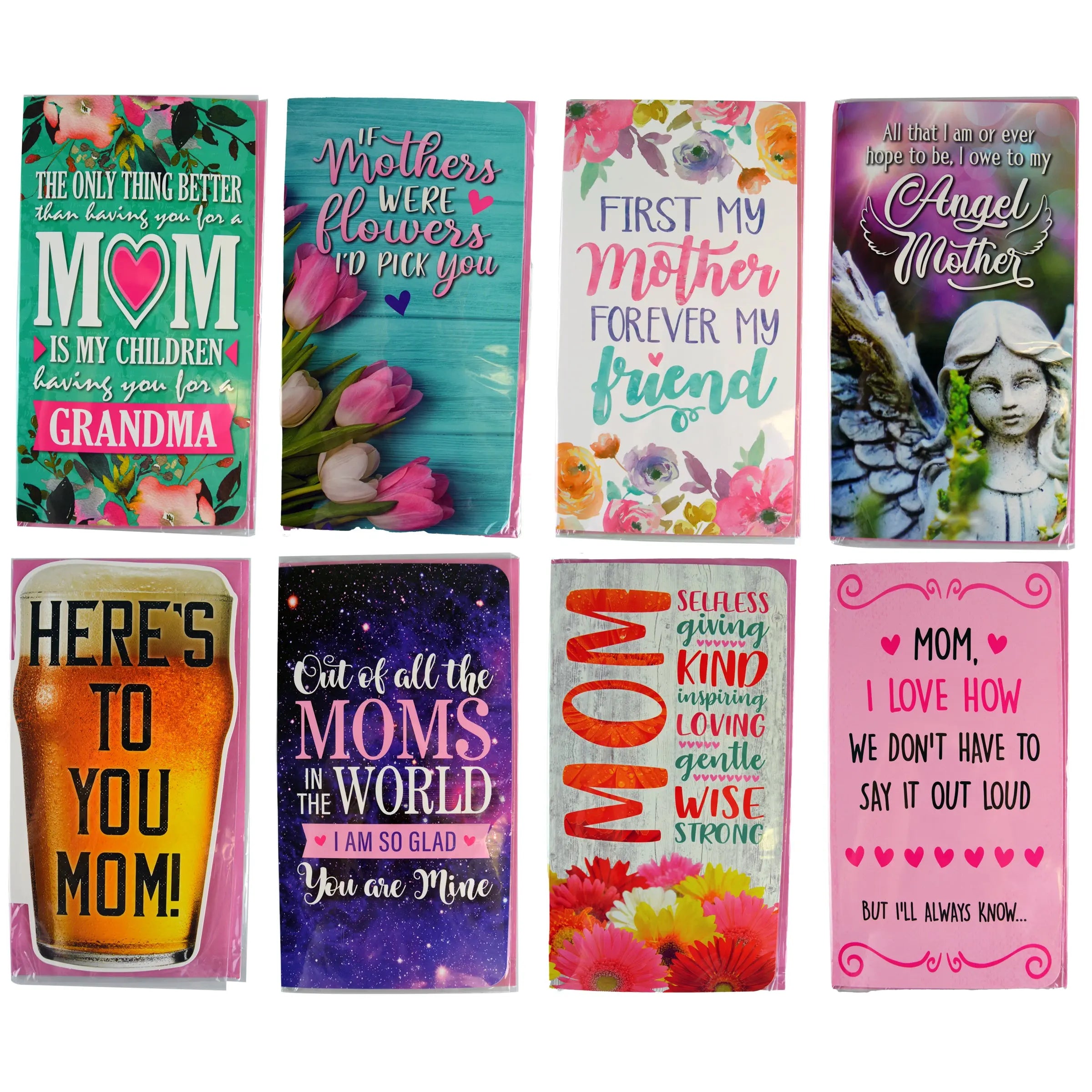 Mother's Day Celebrate Mom Assortment Floor Display - 80 Pieces Per Retail Ready Display 88369 NOVELTY INC