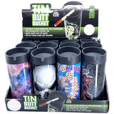 Metal Butt Bucket Ashtray - 12 Pieces Per Retail Ready Display 22898 SMOKEZILLA