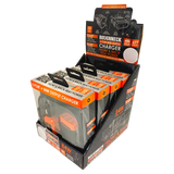 Car Charger Multi-Port Backseat Extender - 4 Pieces Per Retail Ready Display 22914 ROUGHNECK