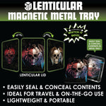 Roll Tray with Lenticular Magnetic Cover - 6 Pieces Per Retail Ready Display 22915 SMOKEZILLA