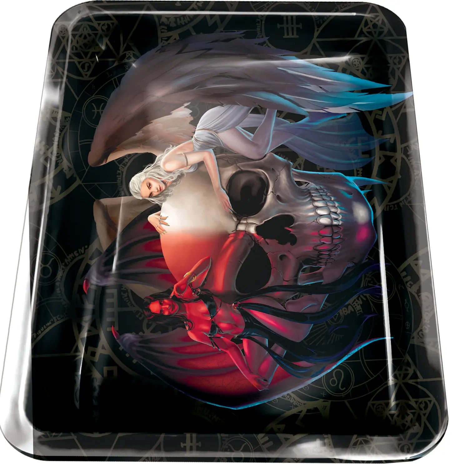 Roll Tray with Lenticular Magnetic Cover - 6 Pieces Per Retail Ready Display 22915 SMOKEZILLA