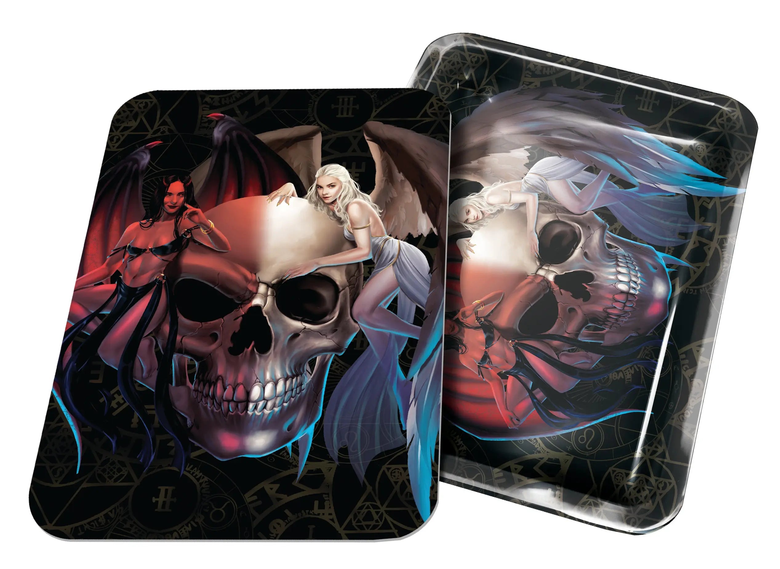 Roll Tray with Lenticular Magnetic Cover - 6 Pieces Per Retail Ready Display 22915 SMOKEZILLA