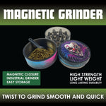 Metal and Plastic Magnetic Grinder - 12 Pieces Per Retail Ready Display 22923 SMOKEZILLA