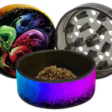 Metal and Plastic Magnetic Grinder - 12 Pieces Per Retail Ready Display 22923 SMOKEZILLA