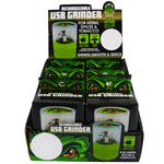 Plastic 5 Piece USB Grinder - 6 Pieces Per Retail Ready Display 22928 SMOKEZILLA