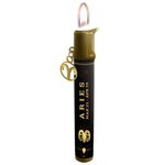 Thin Tube Lighter with Zodiac Charm - 12 Pieces Per Retail Ready Display 22935 SMOKEZILLA