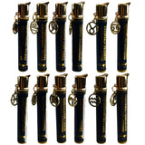 Thin Tube Lighter with Zodiac Charm - 12 Pieces Per Retail Ready Display 22935 SMOKEZILLA