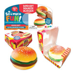 Squish and Squeeze Hamburger Toy - 12 Pieces Per Pack 22941 KIPP BROTHERS