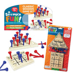 Classic Wooden Peg Games 2 Pack Set - 12 Pieces Per Pack 22943 KIPP BROTHERS