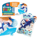 Squeeze and Squish Shark Water Bead Ball Toy - 12 Pieces Per Pack 22967 KIPP BROTHERS