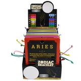 Zodiac Charm Bracelet - 12 Pieces Per Retail Ready Display 22969 NOVELTY INC