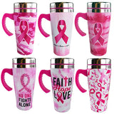 Breast Cancer Awareness Pink Assortment Floor Display - 68 Pieces Per Retail Ready Display 88339 NOVELTY INC
