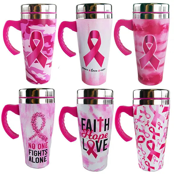 Breast Cancer Awareness Pink Assortment Floor Display - 68 Pieces Per Retail Ready Display 88339 NOVELTY INC