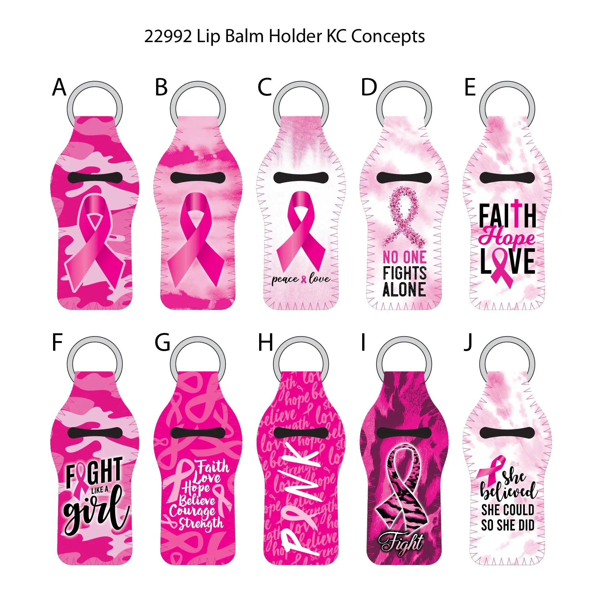 Breast Cancer Awareness Pink Assortment Floor Display - 68 Pieces Per Retail Ready Display 88339 NOVELTY INC