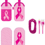 Breast Cancer Awareness Pink Assortment Floor Display - 68 Pieces Per Retail Ready Display 88339 NOVELTY INC