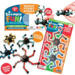 Micro Robot Spinner 2 Pack 12 Pieces Per Retail Ready Display 23023 KIPP BROTHERS