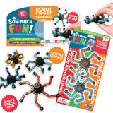 Micro Robot Spinner 2 Pack 12 Pieces Per Retail Ready Display 23023 KIPP BROTHERS