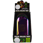 Metal Skateboard Rolling Tray - 6 Pieces Per Retail Ready Display 23027 SMOKEZILLA