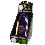 Metal Skateboard Rolling Tray - 6 Pieces Per Retail Ready Display 23027 SMOKEZILLA