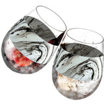 8.5 oz Insulated Freezer Gel Wine Cup - 6 Pieces Per Retail Ready Display 23060 ROUGHNECK