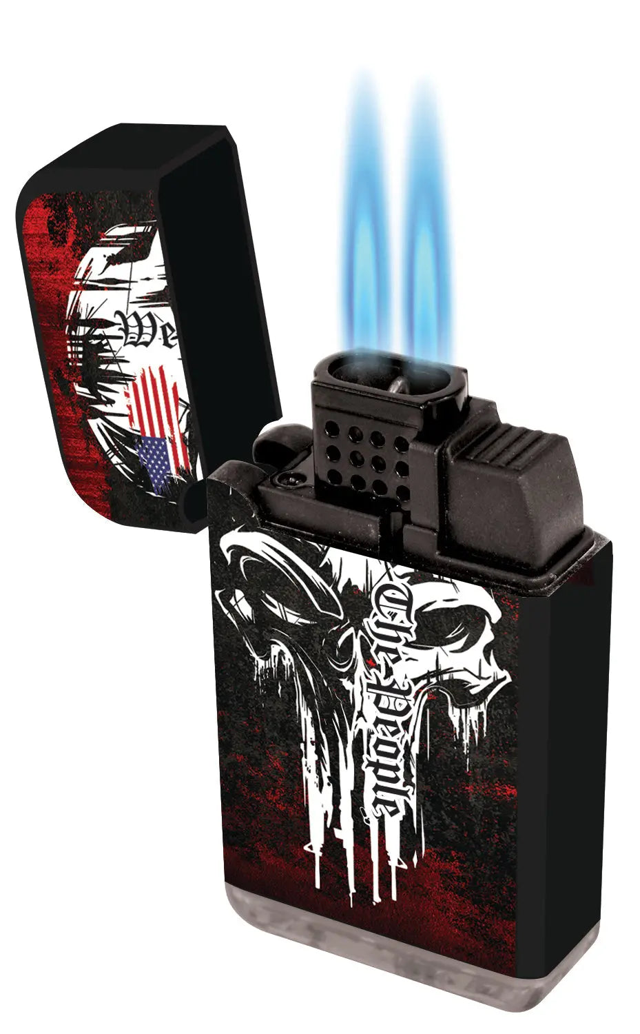 Patriotic Tac Gear Dual Torch Lighter- 15 Pieces Per Retail Ready Display 23087 TAC GEAR
