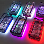 Glass Ashtray with LED Light Design - 6 Pieces Per Retail Ready Display 23103 SMOKEZILLA