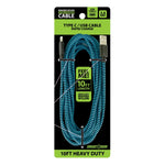 Charging Cable Wing Rack Assortment 10FT - 10 Pieces Per Pack 88395 GADGET GEAR