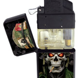 Survival Storage Box with Flip Lighter - 8 Pieces Per Retail Ready Display 23110 SMOKEZILLA