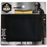 Canvas Velcro Wallet with Id Window - 6 Pieces Per Retail Ready Display 23112 TAC GEAR
