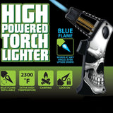 Zinc Torch Lighter- 6 Pieces Per Retail Ready Display 23118 SMOKEZILLA