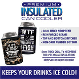 Neoprene Can & Bottle Cooler - 12 Pieces Per Retail Ready Display 23134 POLAR GEAR