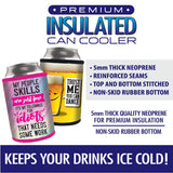 Neoprene Can & Bottle Cooler - 12 Pieces Per Retail Ready Display 23136 POLAR GEAR