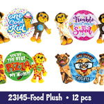 Blanket Plush Floor Display Assortment Floor Display - 36 Pieces Per Retail Ready Display 88399 KIPP BROTHERS