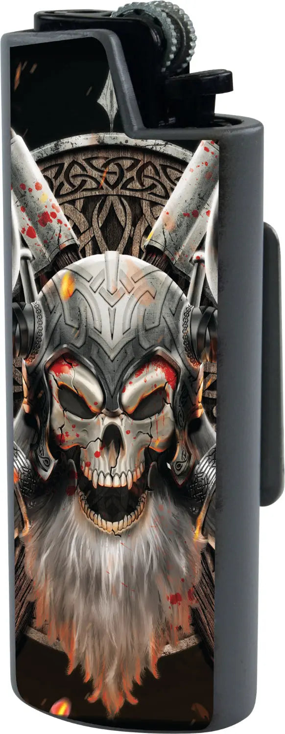 Metal Magnetic Lighter Case - 12 Pieces Per Retail Ready Display 23153 SMOKEZILLA