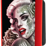 Metal Magnetic Lighter Case - 12 Pieces Per Retail Ready Display 23153 SMOKEZILLA