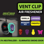 Air Freshener with Vent Clip - 12 Pieces Per Retail Ready Display 25603 GADGET GEAR