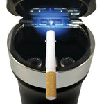 Printed Lid Butt Bucket Ashtray with USB Coil Lighter and LED Light - 6 Pieces Per Retail Ready Display 23181 SMOKEZILLA