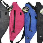 Smell Proof Fanny Pack Hip Sack with Zipper - 6 Pieces Per Retail Ready Display 23190 SMOKEZILLA